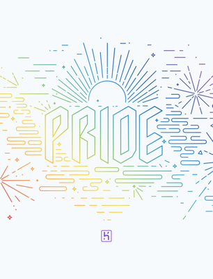 Pride Fireworks Light